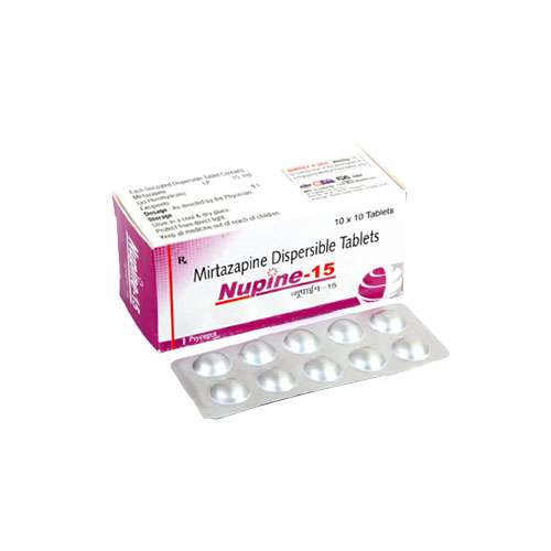 mirtazapine dispersible tablets