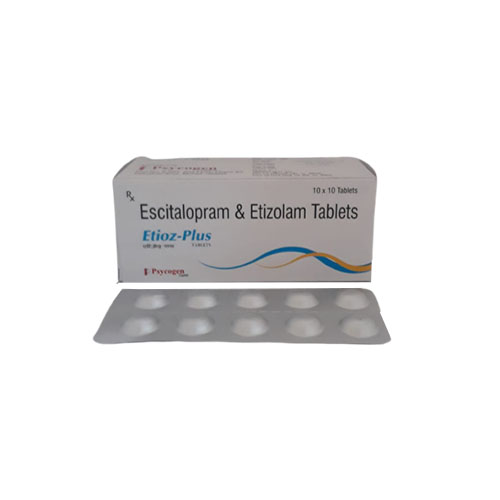 escitaloprám and etizolam tablets