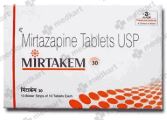 Â Top MIRTAZAPINE TABLETS Brands in India