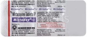 Â Top MIRTAZAPINE TABLETS Brands in India