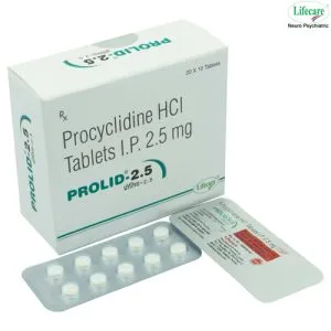 best Procyclidine HCL tablet brands in India